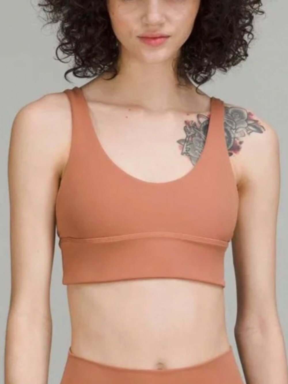 Lululemon Align Reversible Bra *Light Support, A/B Cup Dusty Clay / Dusty Clay 8